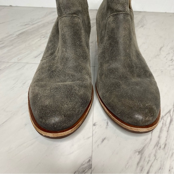 Kork Ease Skye Gray Distressed Suede Bootie 11M - Picture 11 of 15